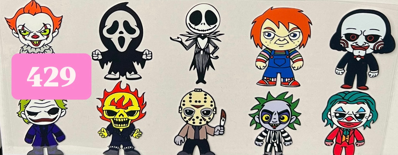 Halloween Cup Wraps