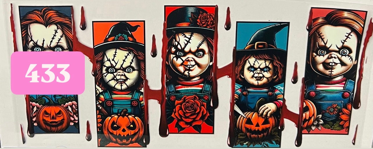 Halloween Cup Wraps
