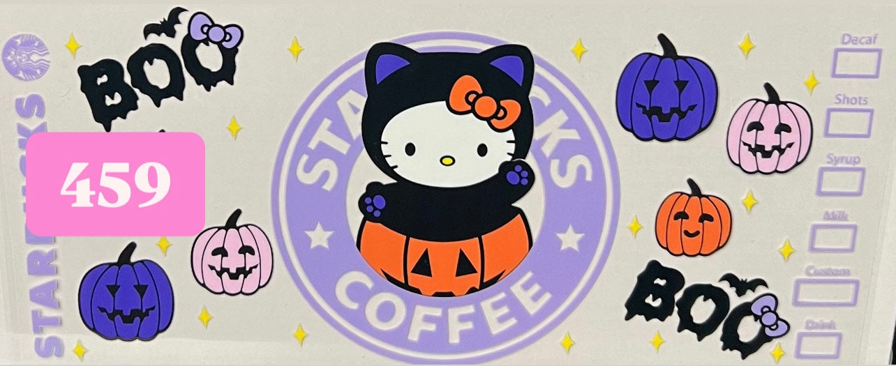 Halloween Cup Wraps