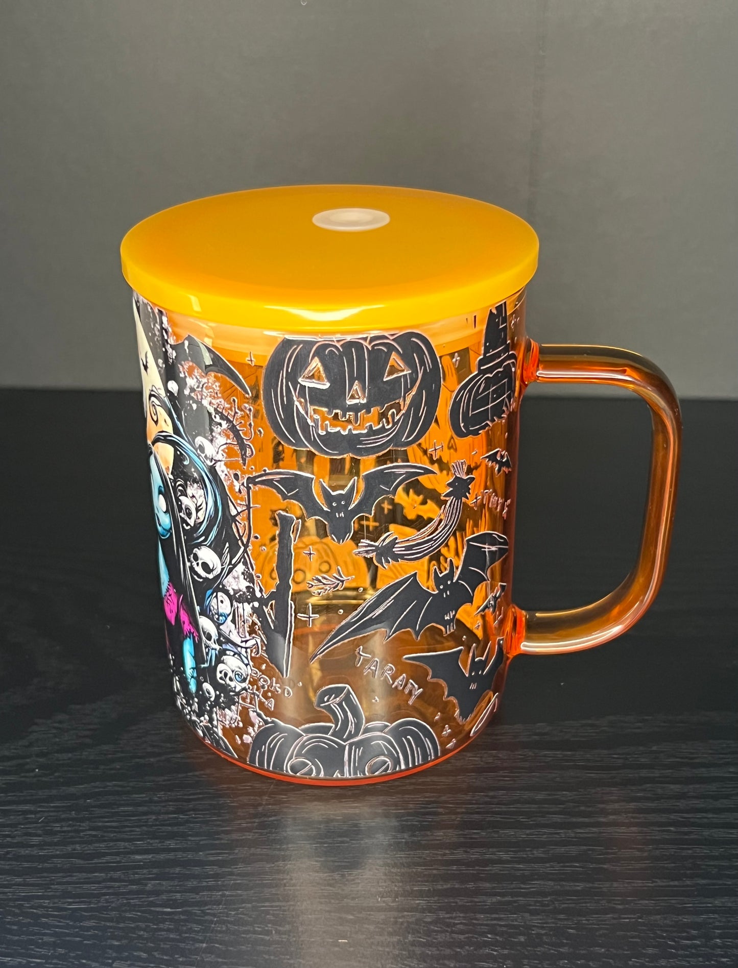 Jack and Sally Glass Mug