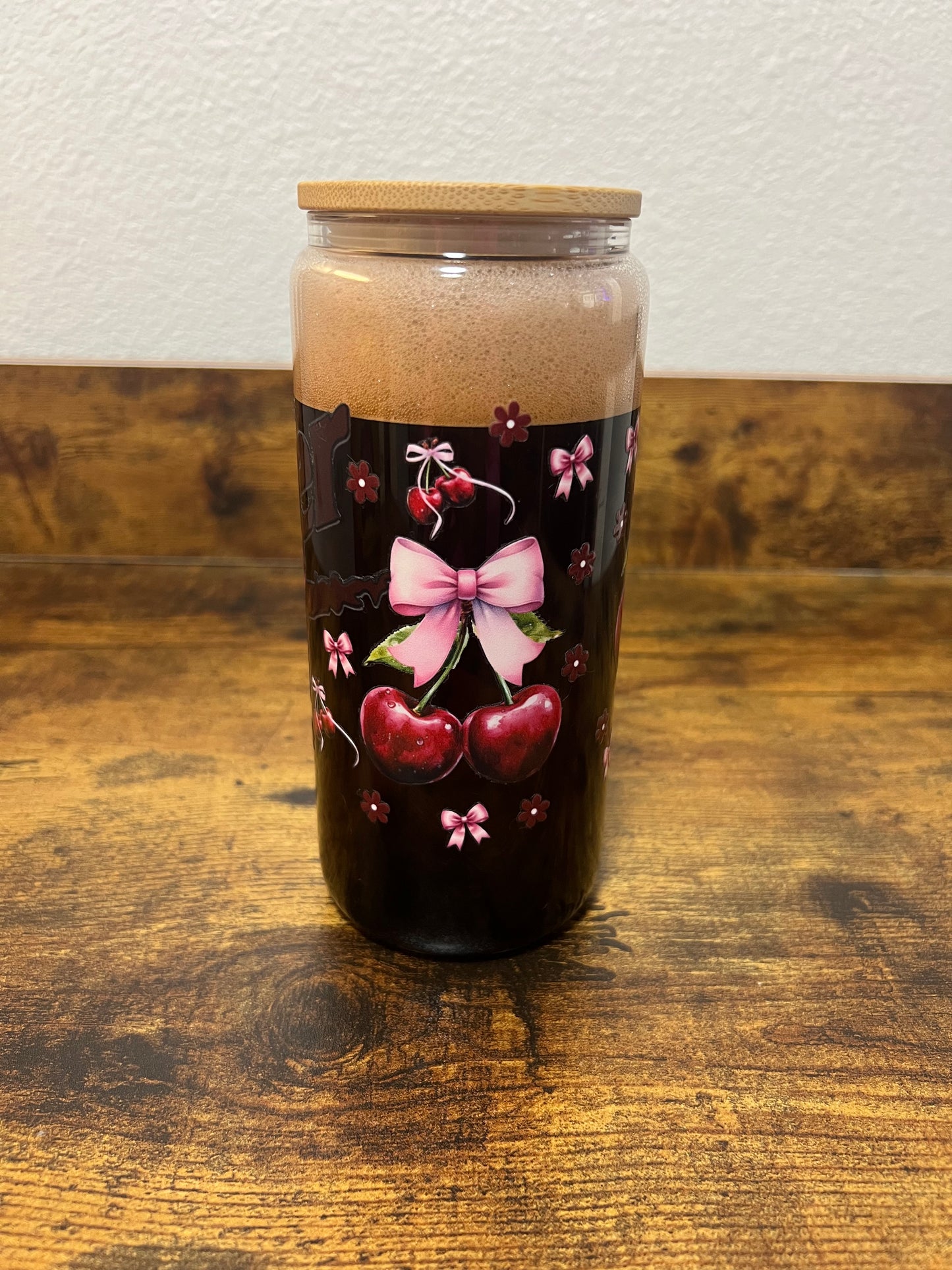 Dr.Pepper Glass Cup