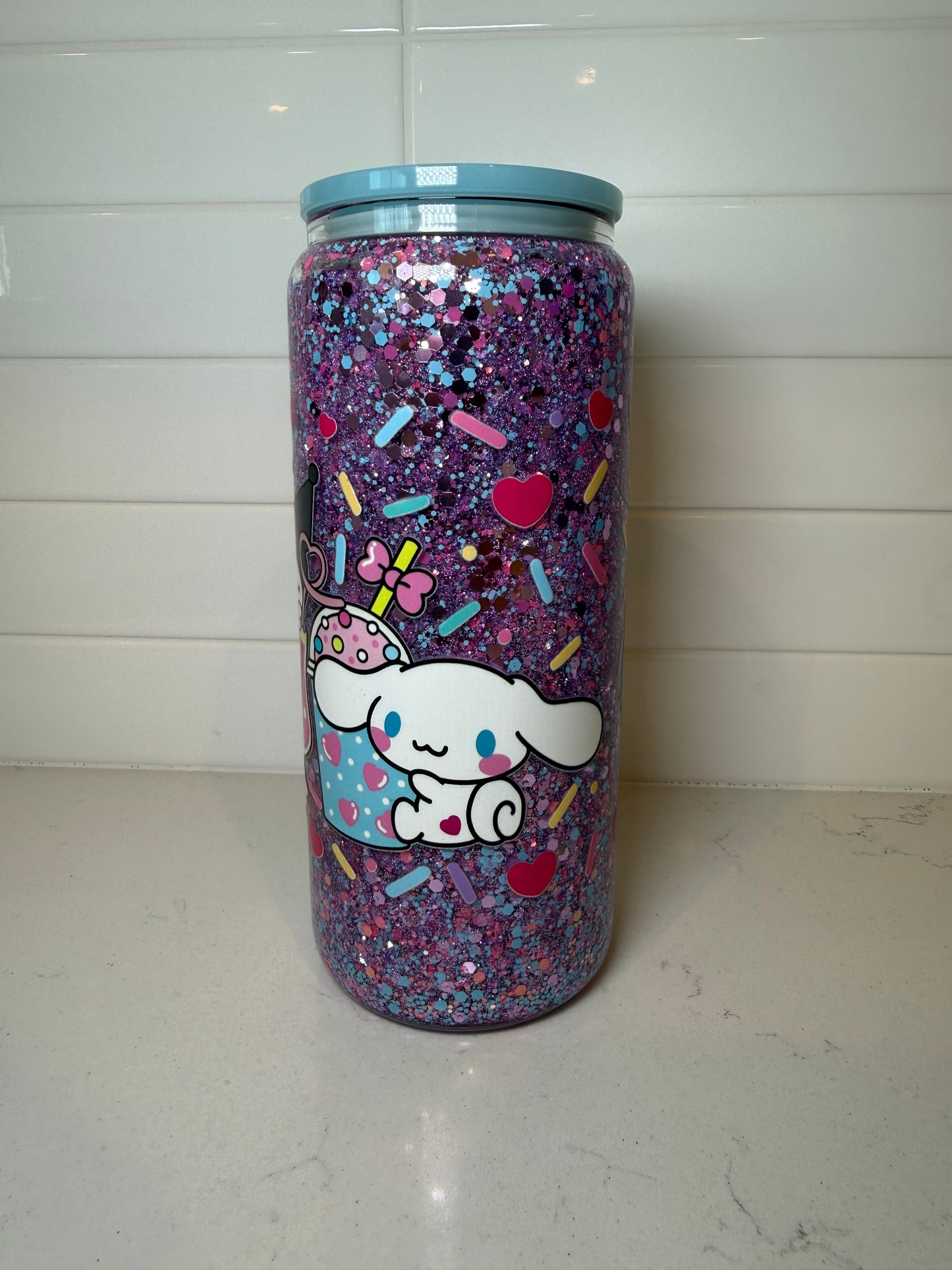 Sanrio Glass Snowglobe Cup
