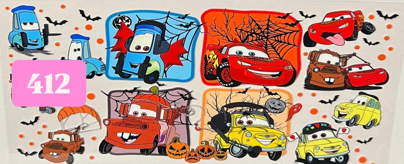 Halloween Cup Wraps