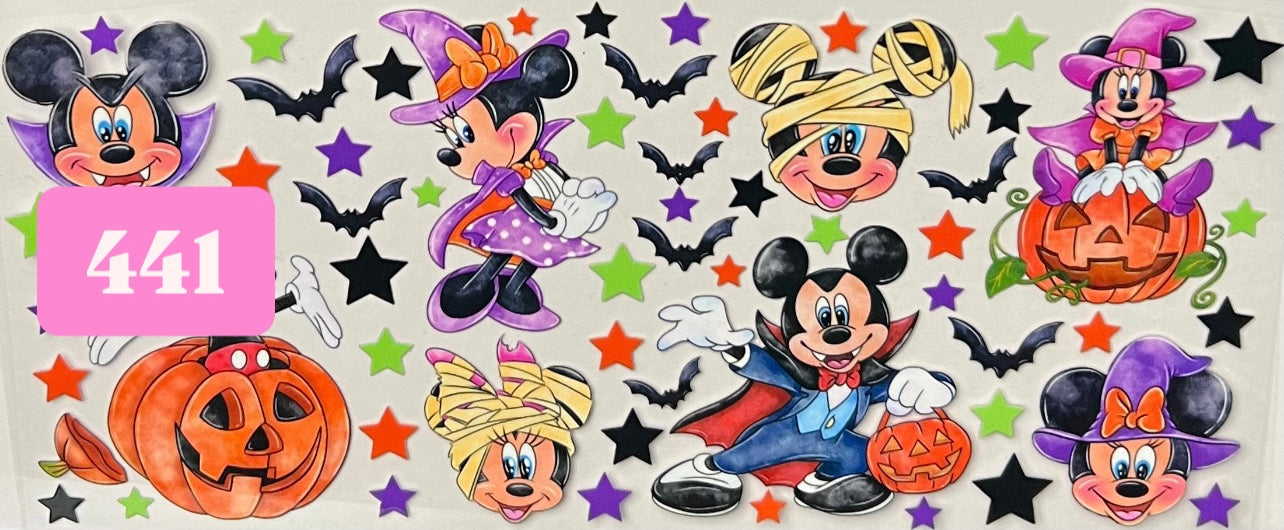 Halloween Cup Wraps
