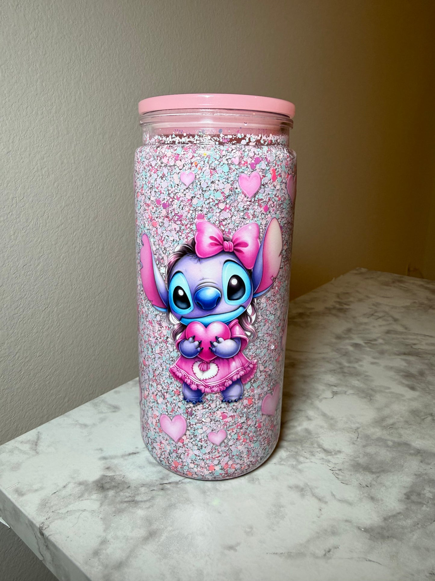 Acrylic 20oz Snowglobe