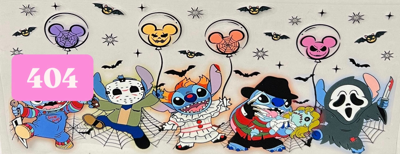 Halloween Cup Wraps