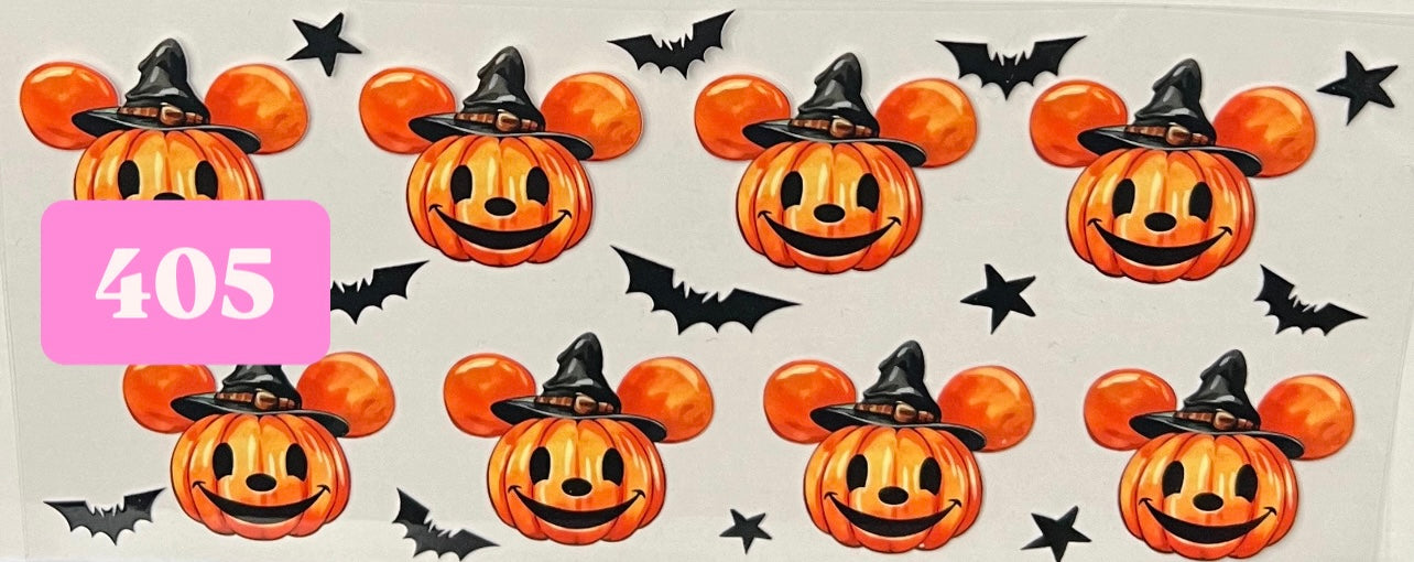 Halloween Cup Wraps