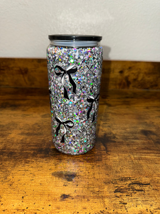 Glass Snow Globe Cup