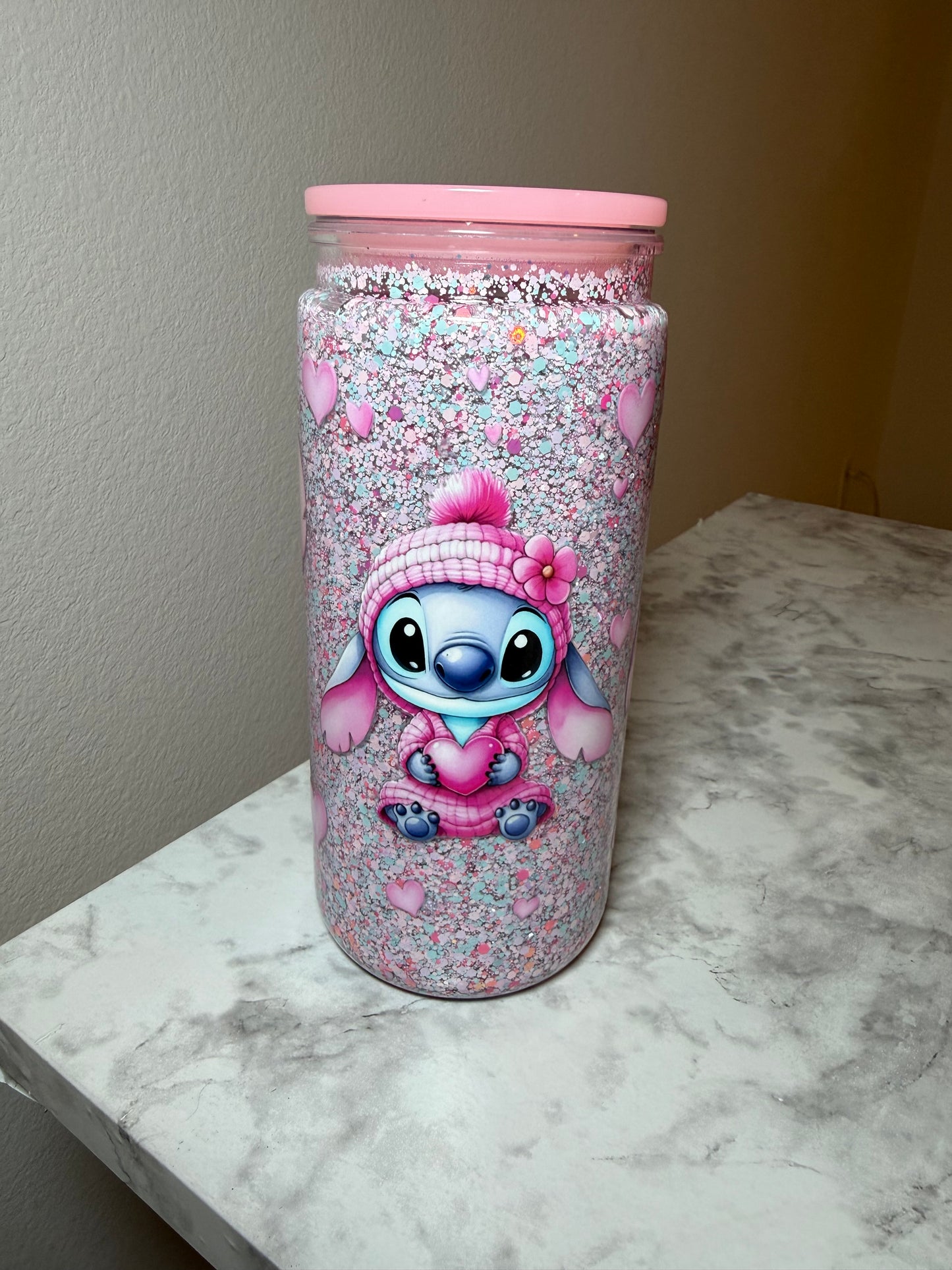 Acrylic 20oz Snowglobe