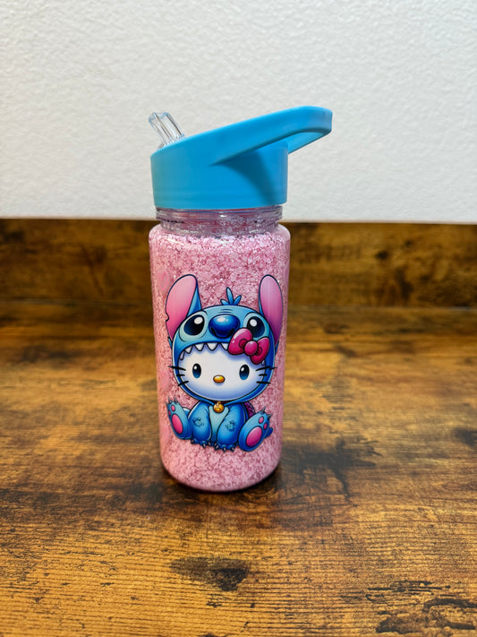 HK Stitch Kids Acrylic Snow Globe Cup