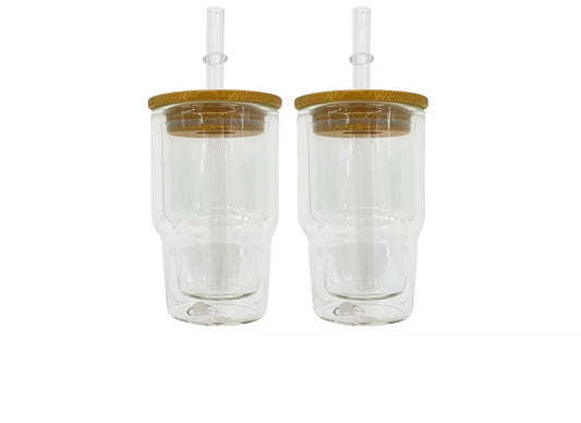 4oz Shot glass with glitter only