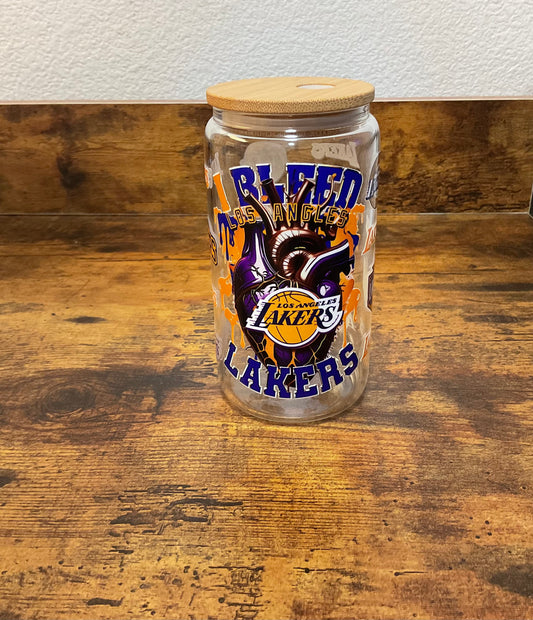 Lakers Glass Cup