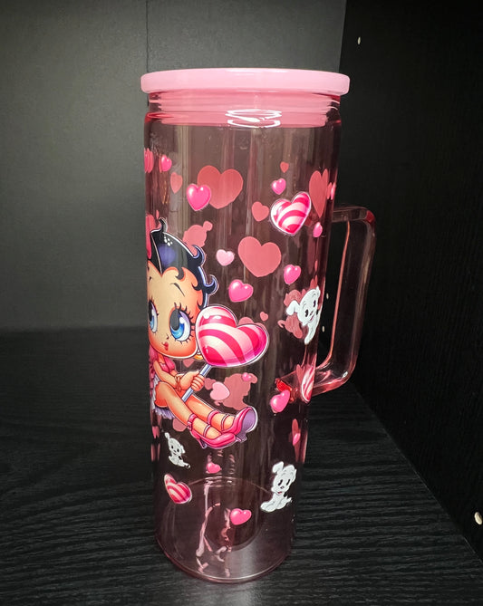 Betty Boop Glass Cup