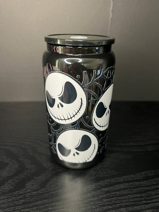 Jack Skellington Glass Cup