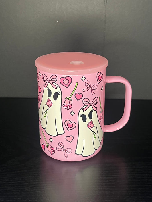 Glass Colored Mug